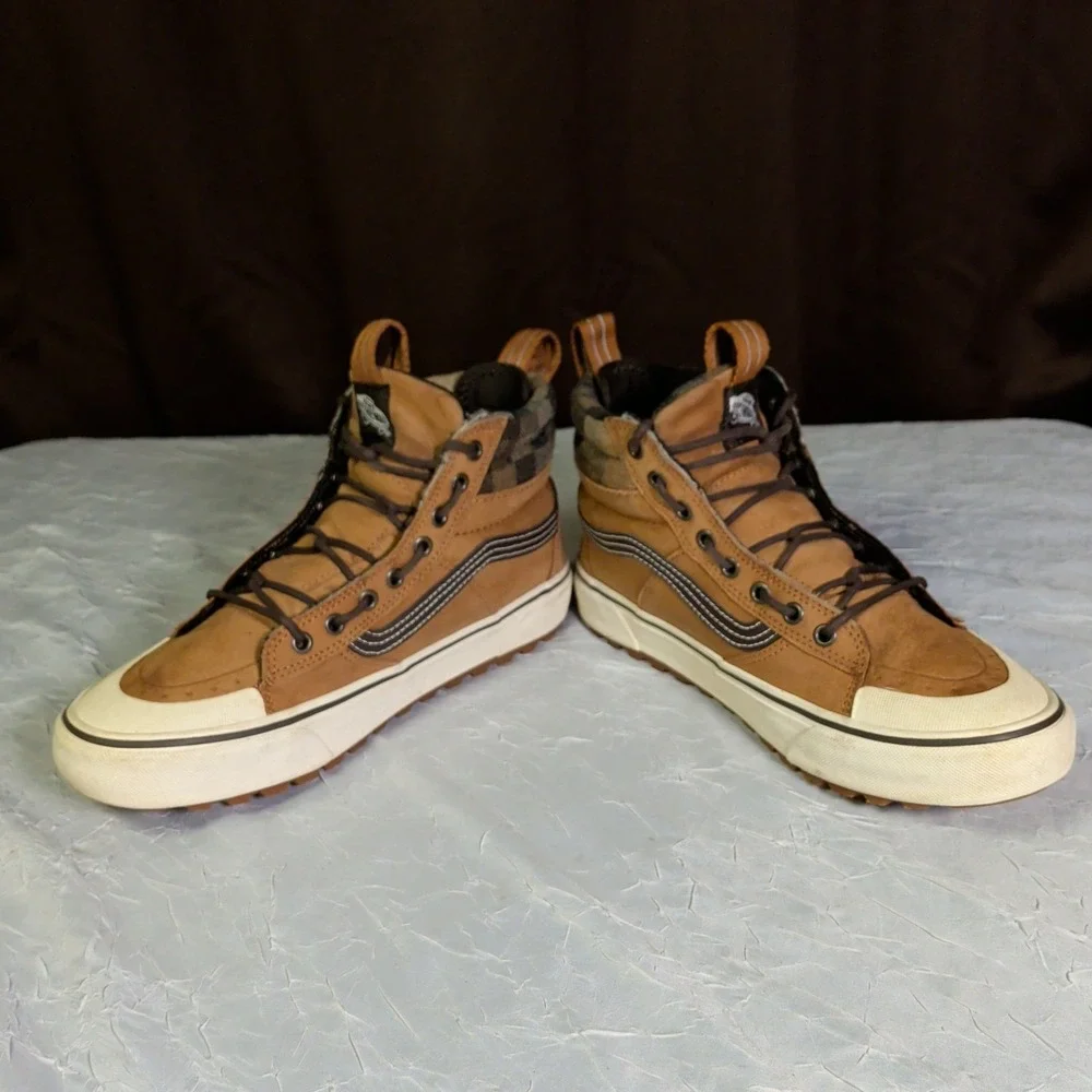 Vans SK8 HI MTE 2.0 DX Shoes Mens Size 9 Sneakers Glazed Ginger Womens 10.5